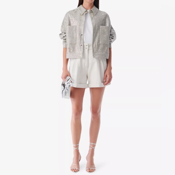 IRO Canva Shorts - Beige - Picture 1 of 5